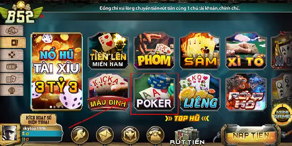 Cổng game B52